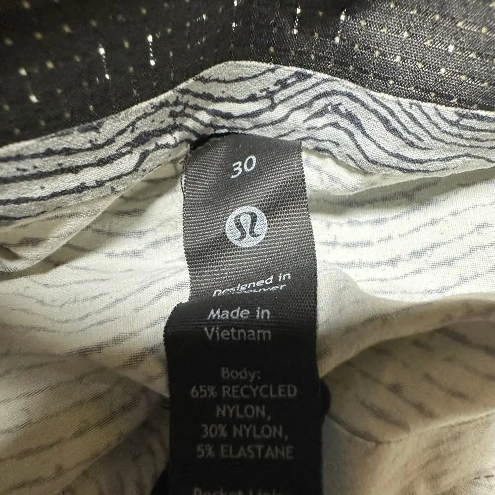 Lululemon Current State Board Short 9 Inch Graphite Grey Men's Size 30 EUC